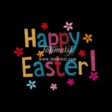 Happy Easter shirt hotfix gold glitter heat transfer vinyl