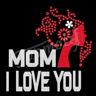 MOM l love you heat transfer vinyl wholesale