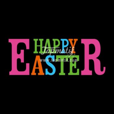 Happy Easter heat transfer glitter vinyl for shirt