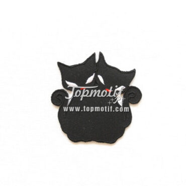 Heat Patch Black Cats Embroidered Decorative Patches