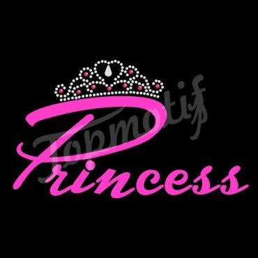 princess with crown wholesale heat transfer vinyl, hot fix vinyl