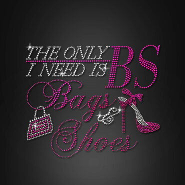 high heel shoes rhinestone heat transfers for t shirts