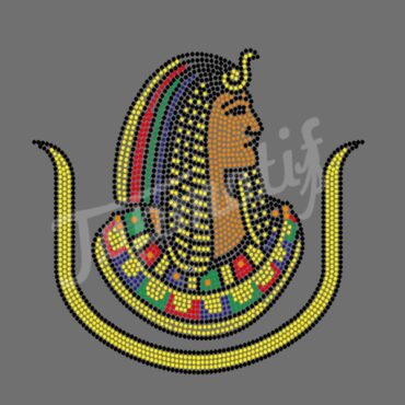 Latest design daugher of isis rhinestone transfer templates