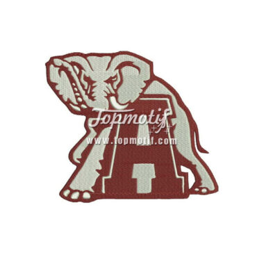 Custom Alabama Football Logo Embroidery Iron On Patches