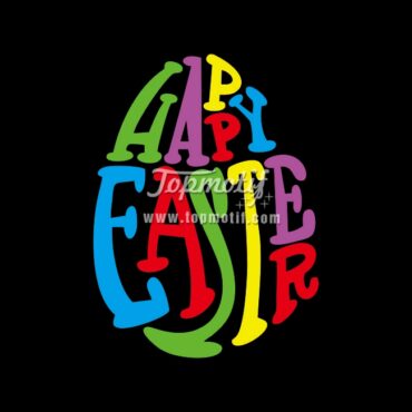 New design 2018 Easter printed heat transfer vinyl for shirt