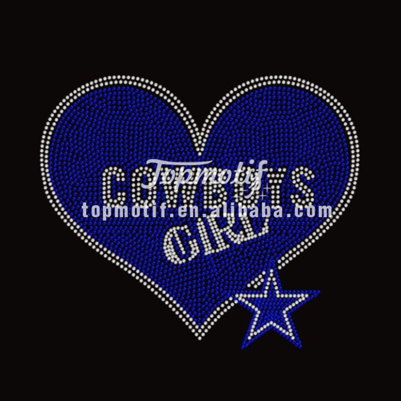 Dallas Cowboys Hot Fix Rhinestone Iron on Transfer Wholesale 30