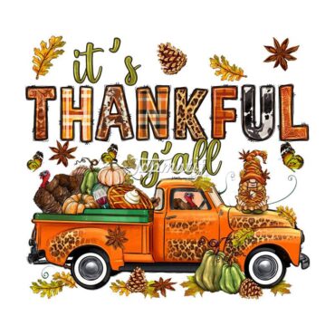 DTF Transfer Thanksgiving Designs Heat Transfer Printing for Clothes DIY